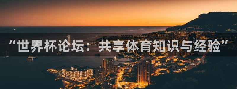 世界杯在线直播入口:“世界杯论坛:共享体育知识与经验”